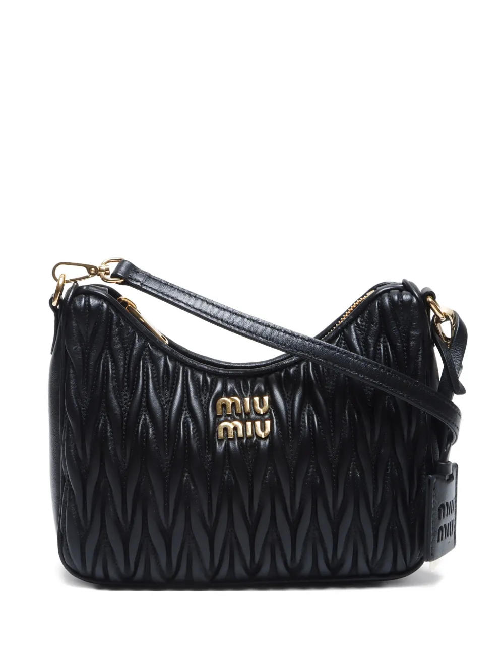 Miu Miu Pre-Owned 2020 Matelasse leather shoulder bag | negro | Image 1