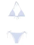 MC2 Saint Barth checked bikini - Blue