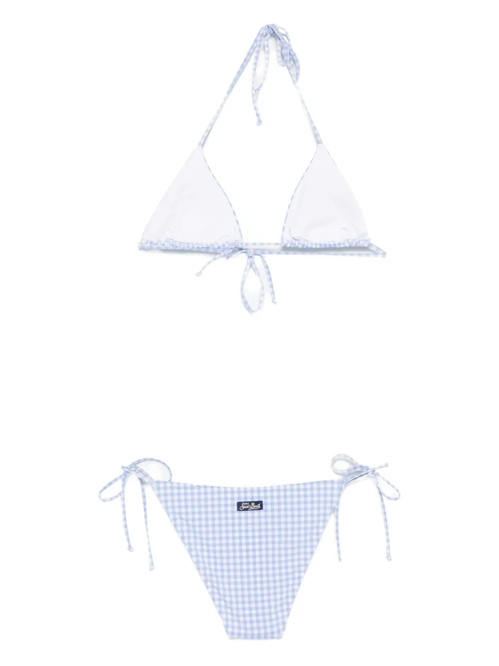 MC2 Saint Barth bikini con motivo de cuadros | Bikinis | Image 2
