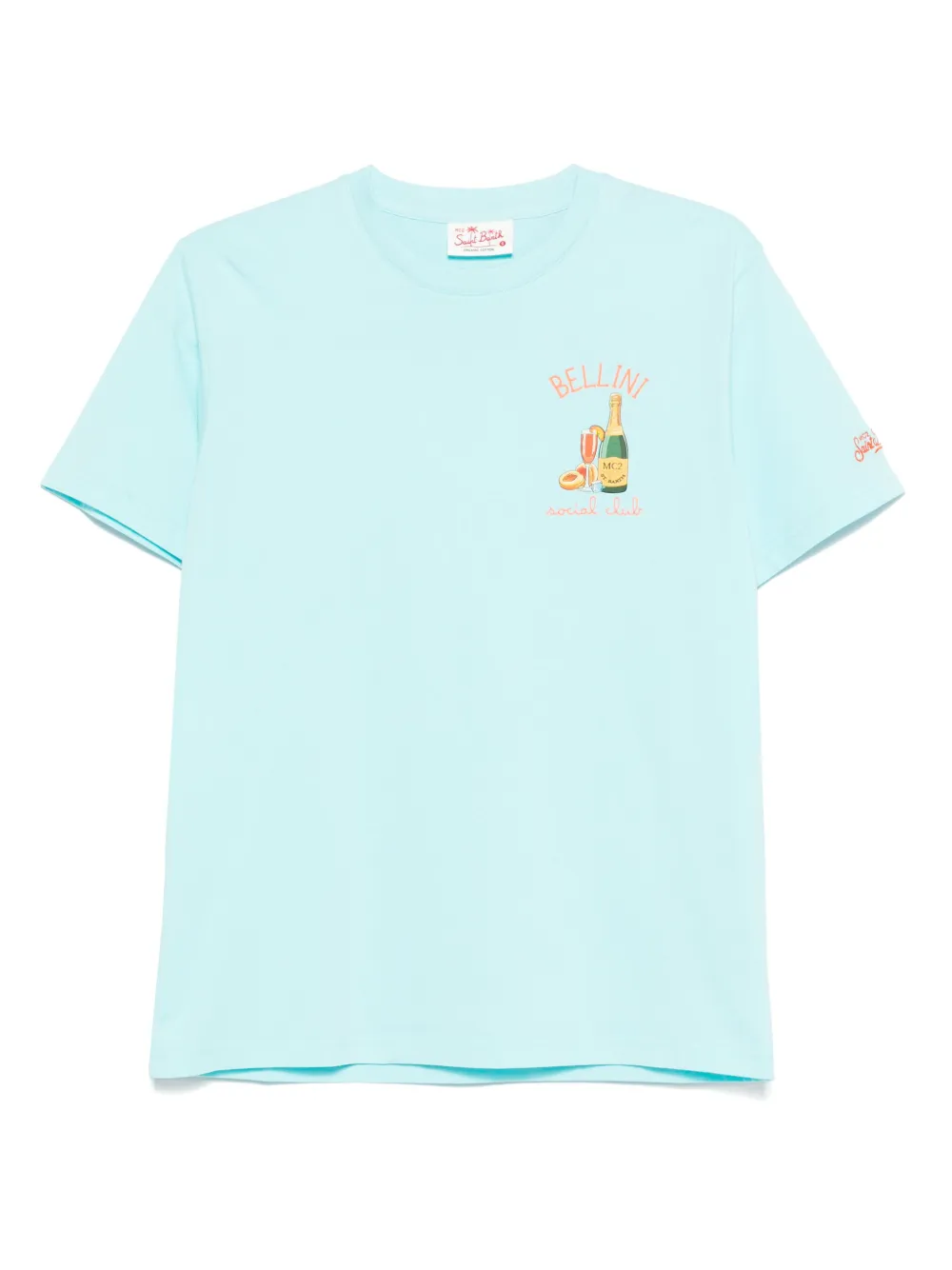 MC2 Saint Barth Social Bellini T-shirt Blauw