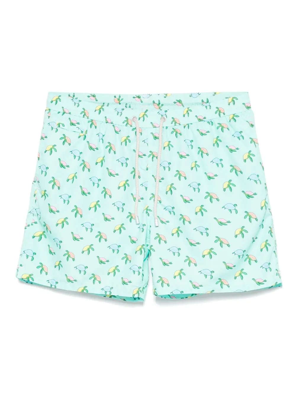 MC2 Saint Barth graphic-print swim shorts Blauw