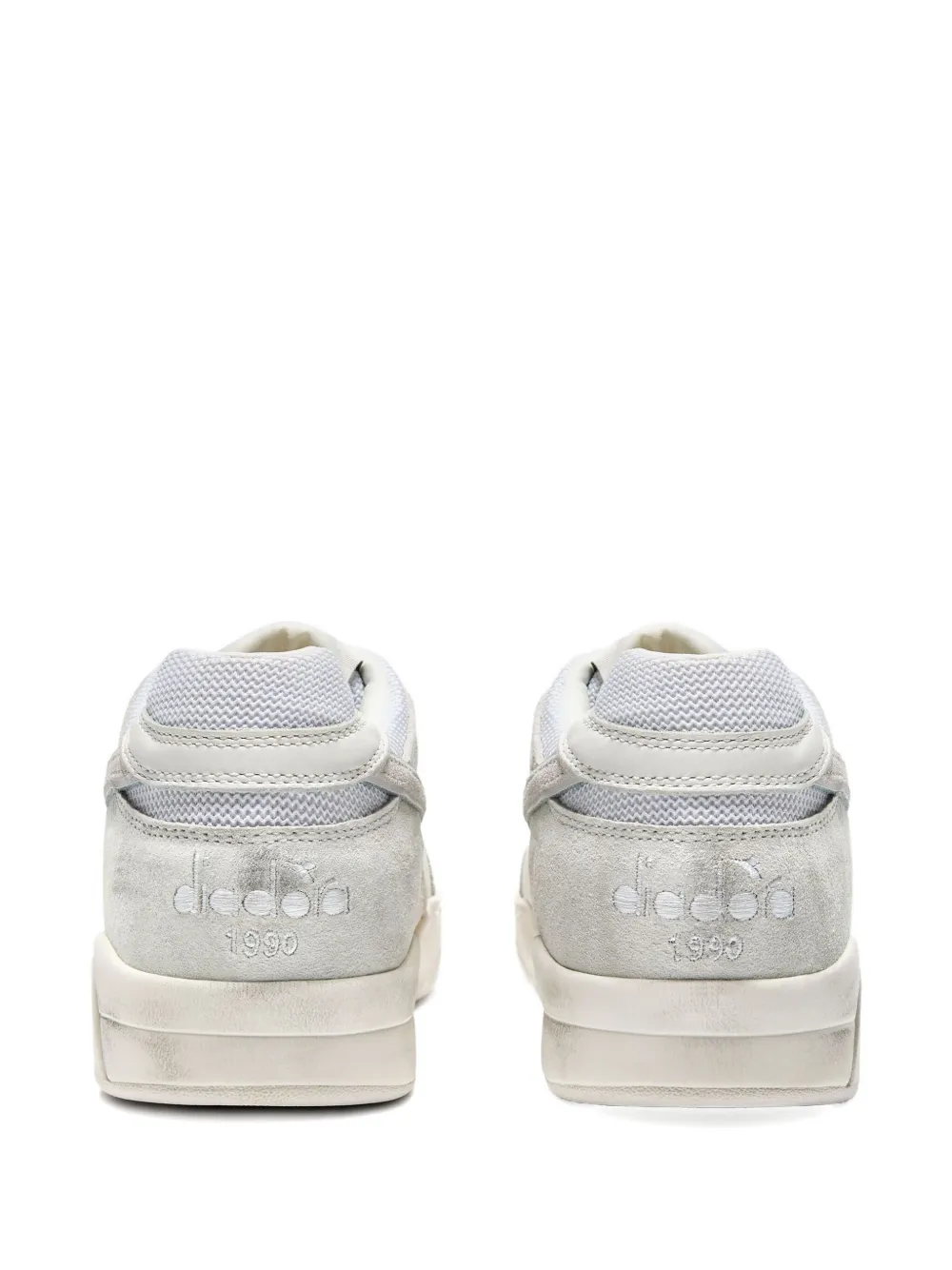 Diadora perforated sneakers White