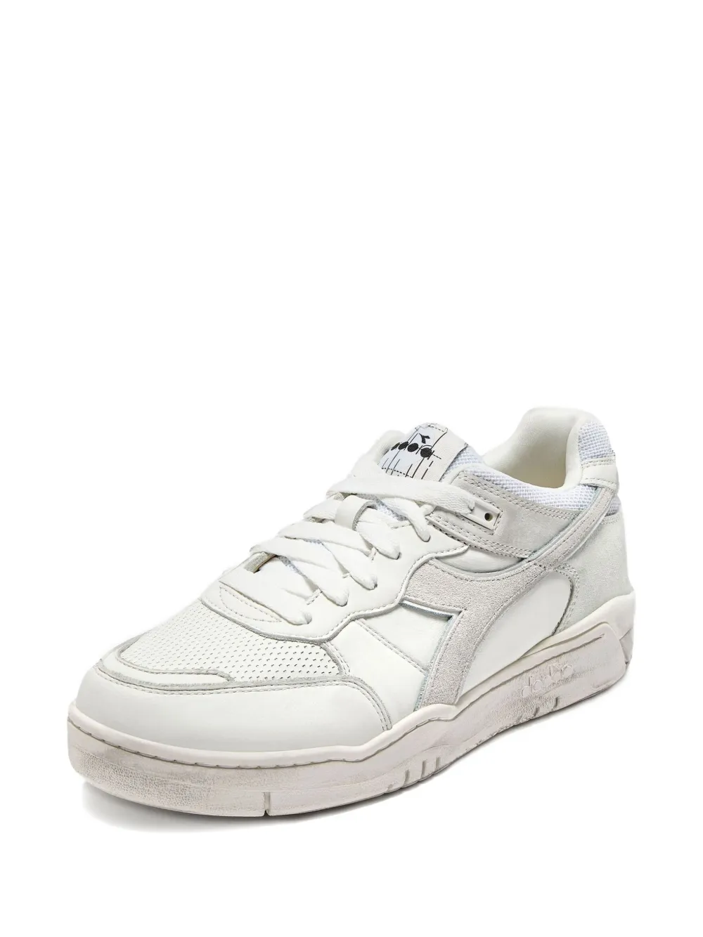 Diadora perforated sneakers White