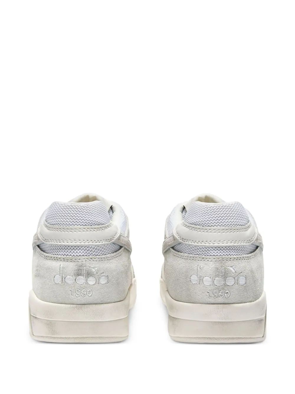 Diadora perforated sneakers White
