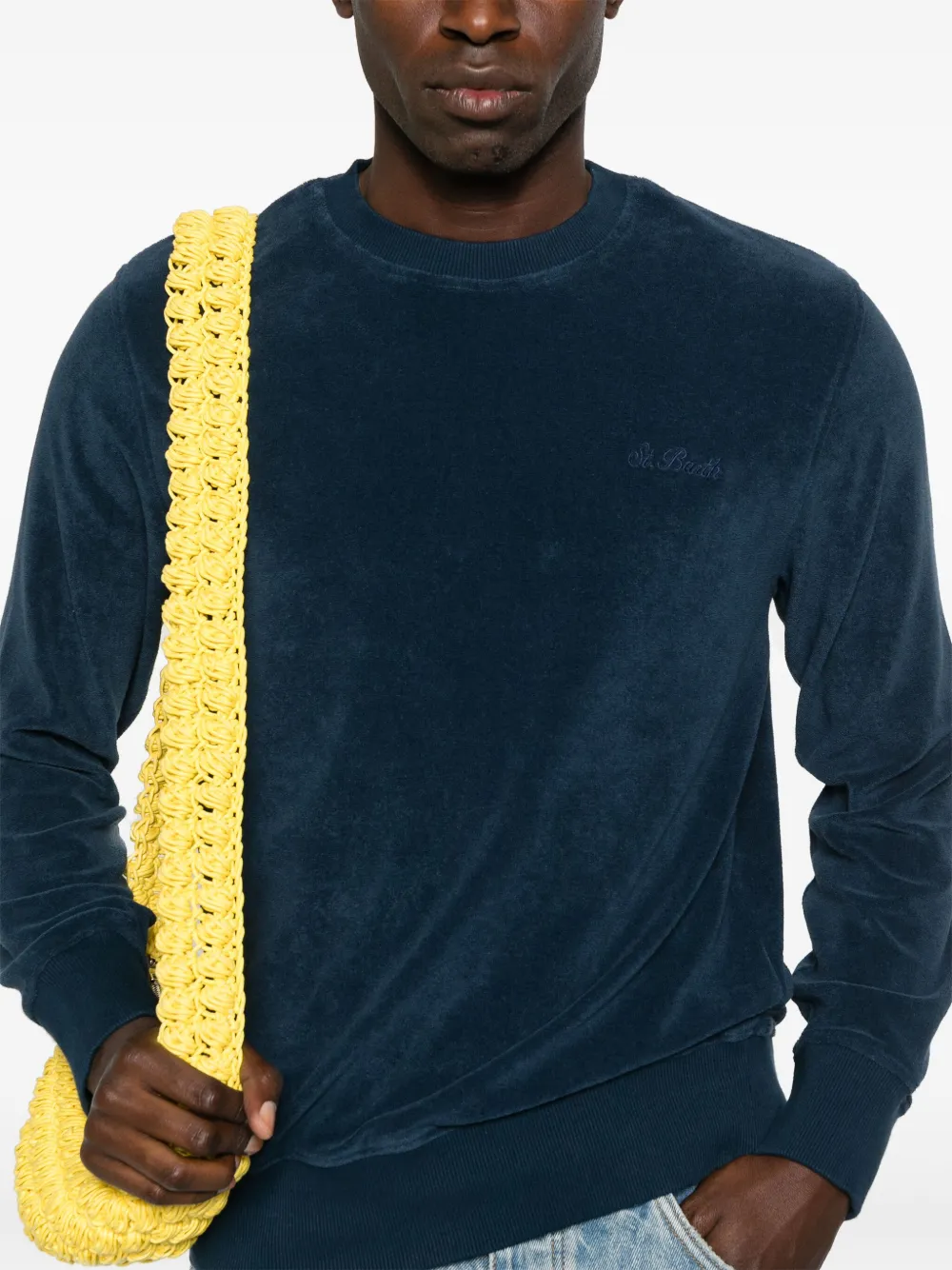 MC2 Saint Barth crew-neck sweatshirt Blauw