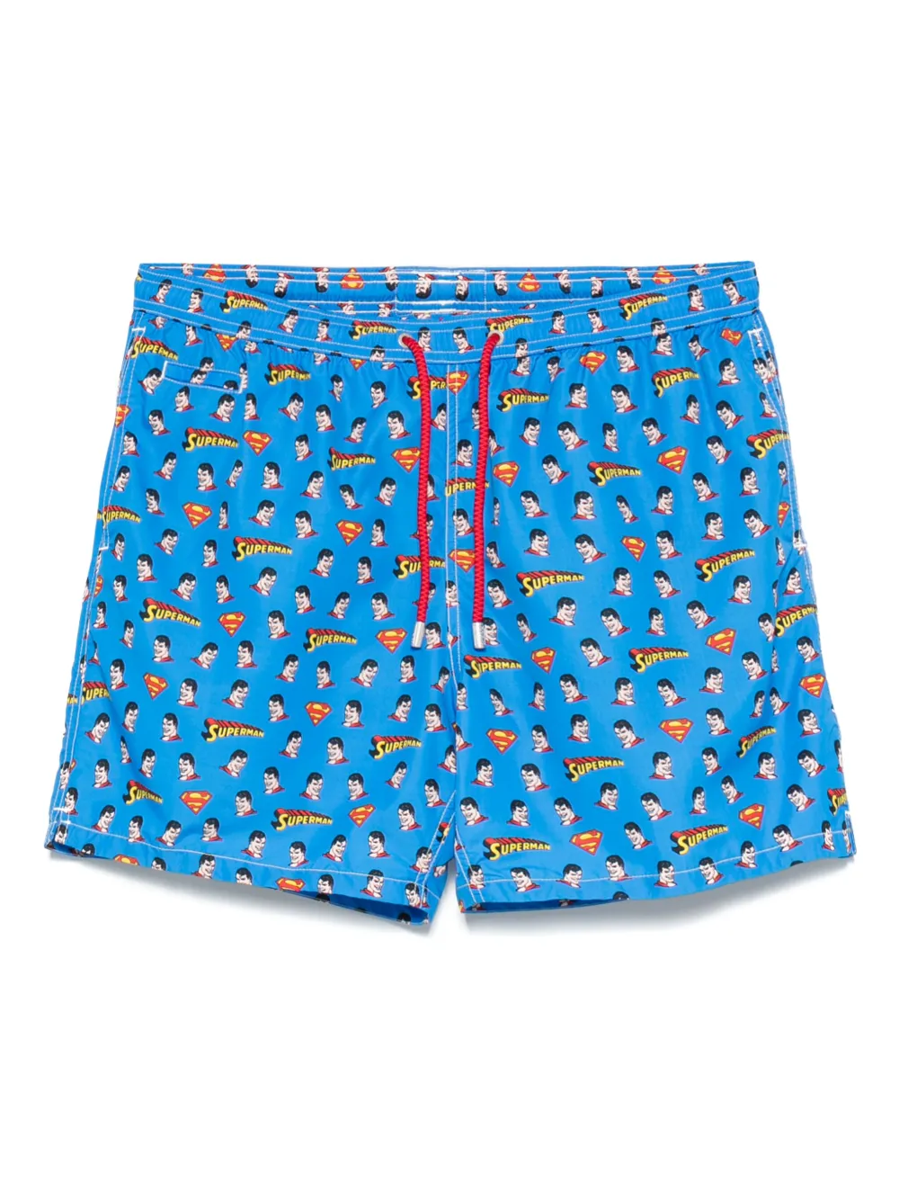 MC2 Saint Barth graphic-print swim shorts Blauw