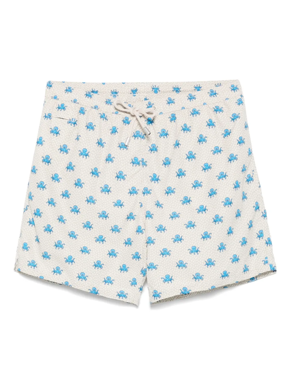 MC2 Saint Barth graphic-print swim shorts Beige