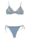 MC2 Saint Barth triangle-cup bikini top - Blue