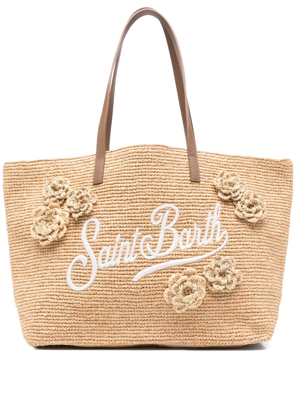 MC2 Saint Barth Raffia City tote bag Beige