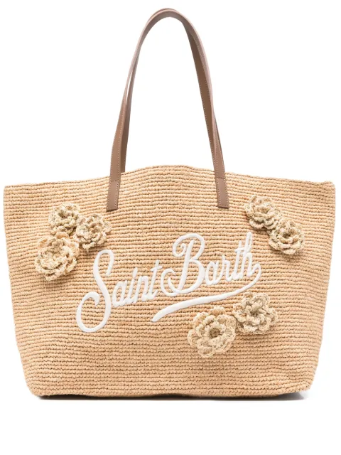 MC2 Saint Barth Raffia City tote bag