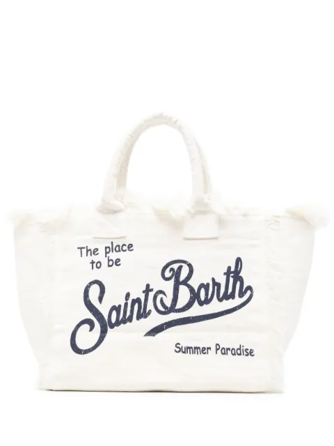 MC2 Saint Barth logo-print tote bag
