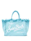MC2 Saint Barth Vanity fringed tote bag - Blue