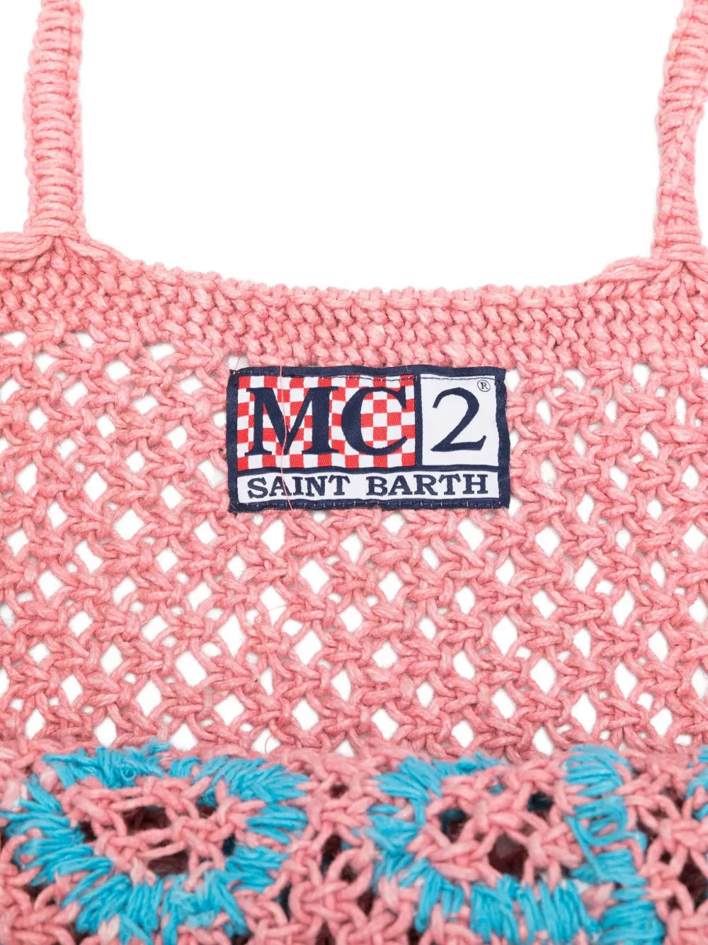 MC2 Saint Barth embroidered tote bag Roze