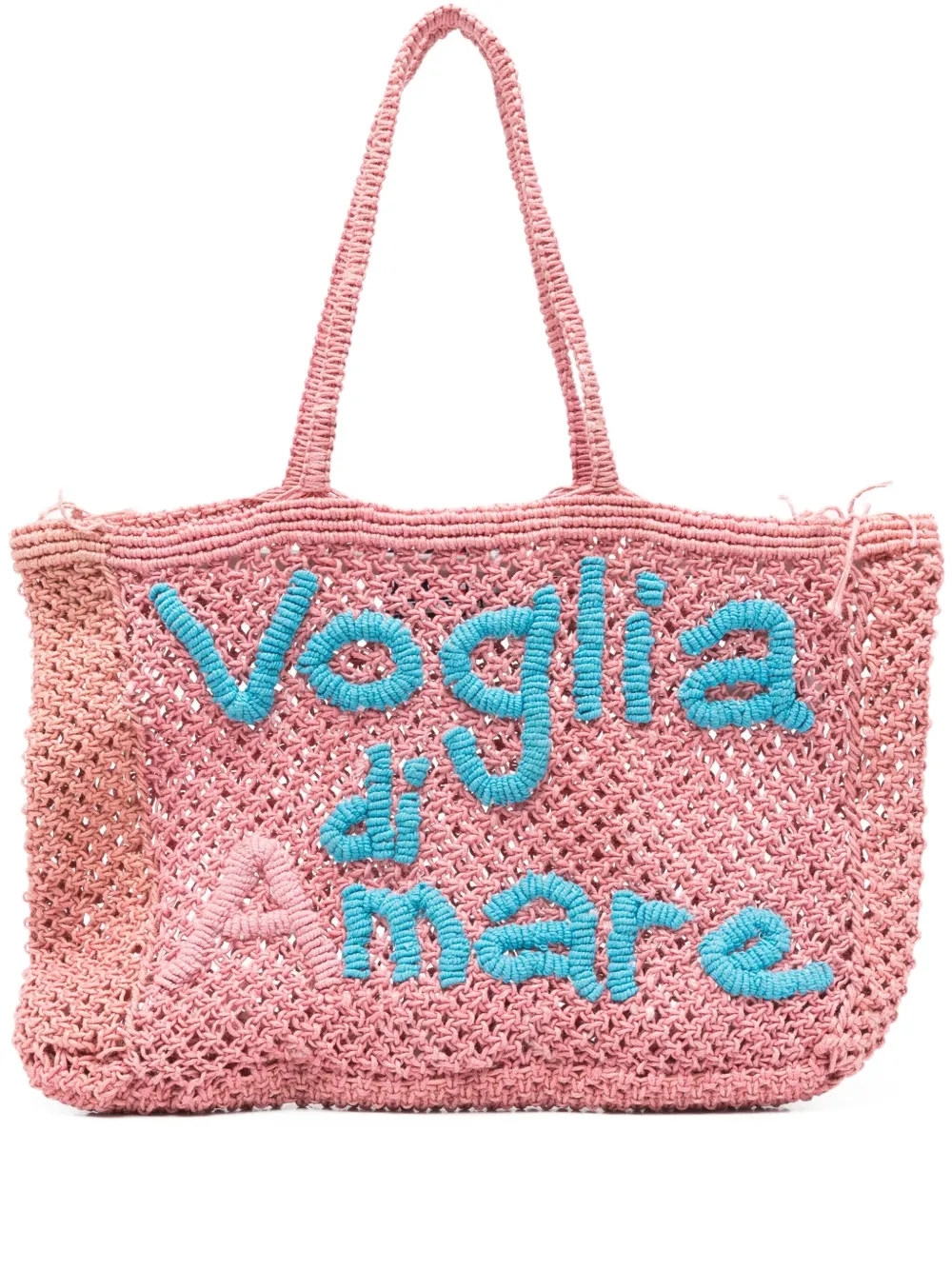 MC2 Saint Barth embroidered tote bag | Pink | Image 1