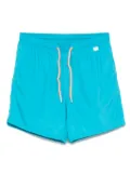 MC2 Saint Barth logo-patch swim shorts - Blue