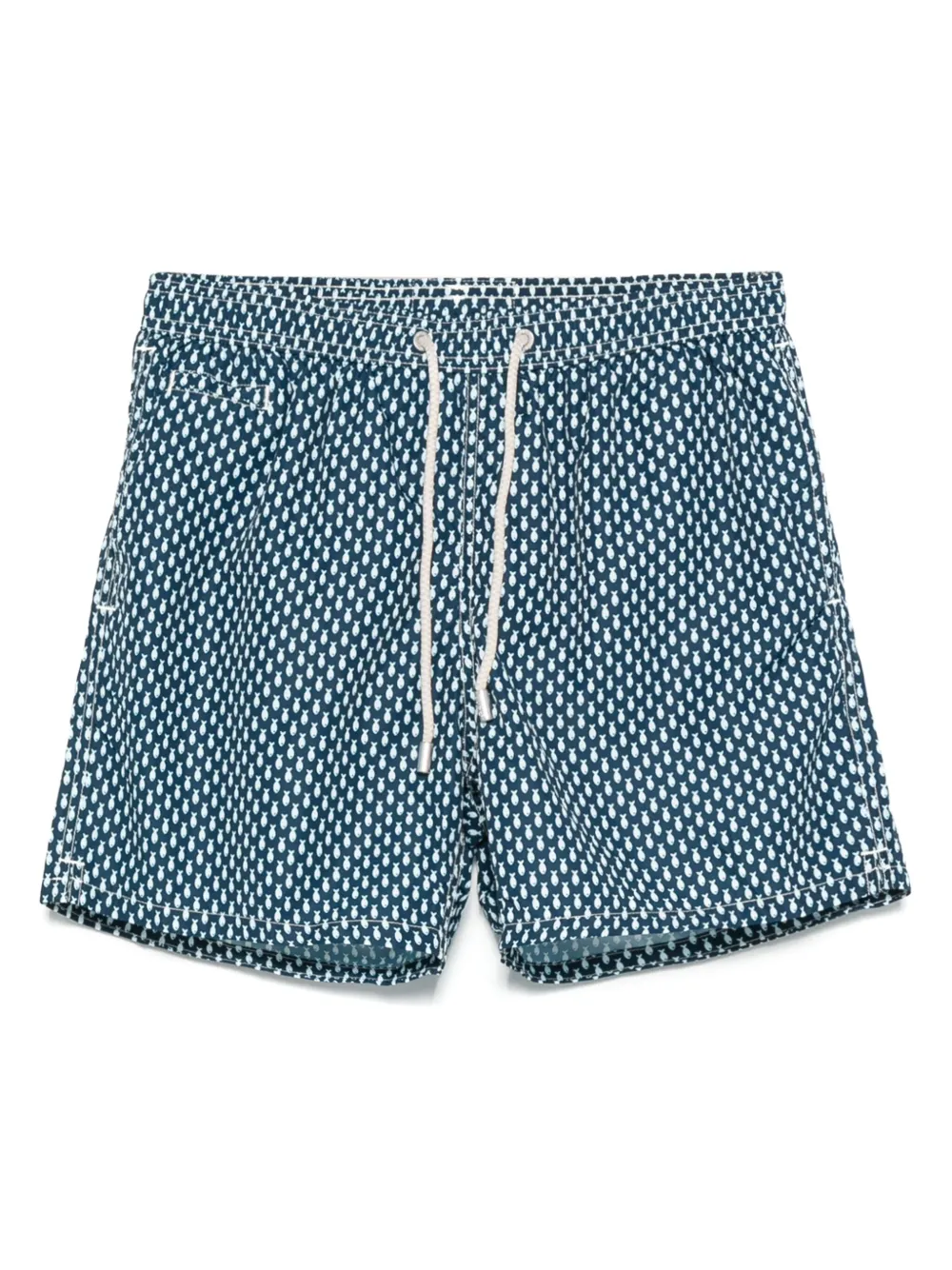 MC2 Saint Barth polka-dot print swim shorts Blauw