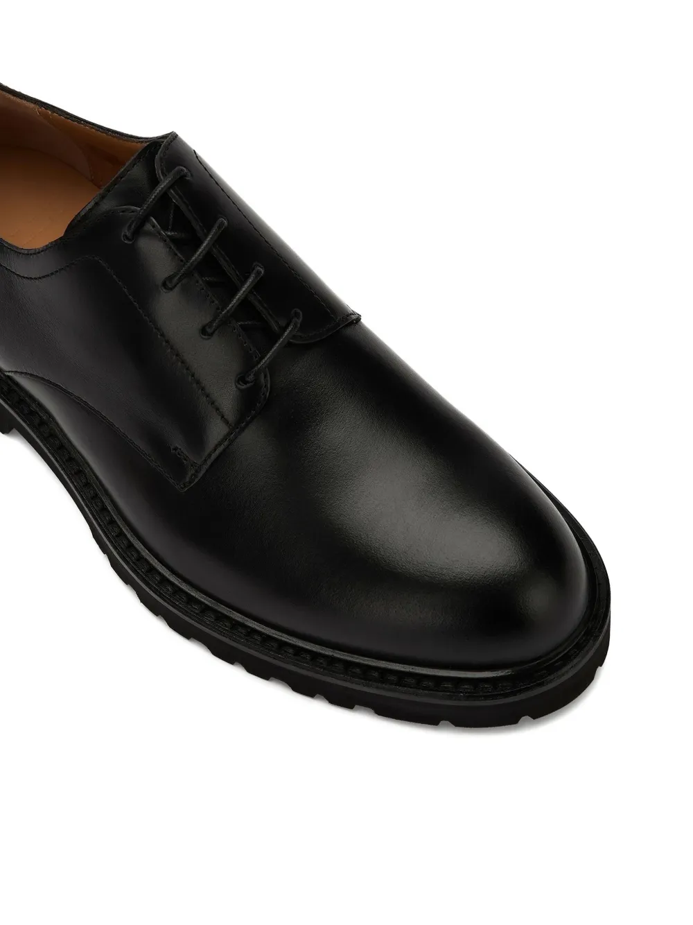 Bally lace-up leather derby shoes Black