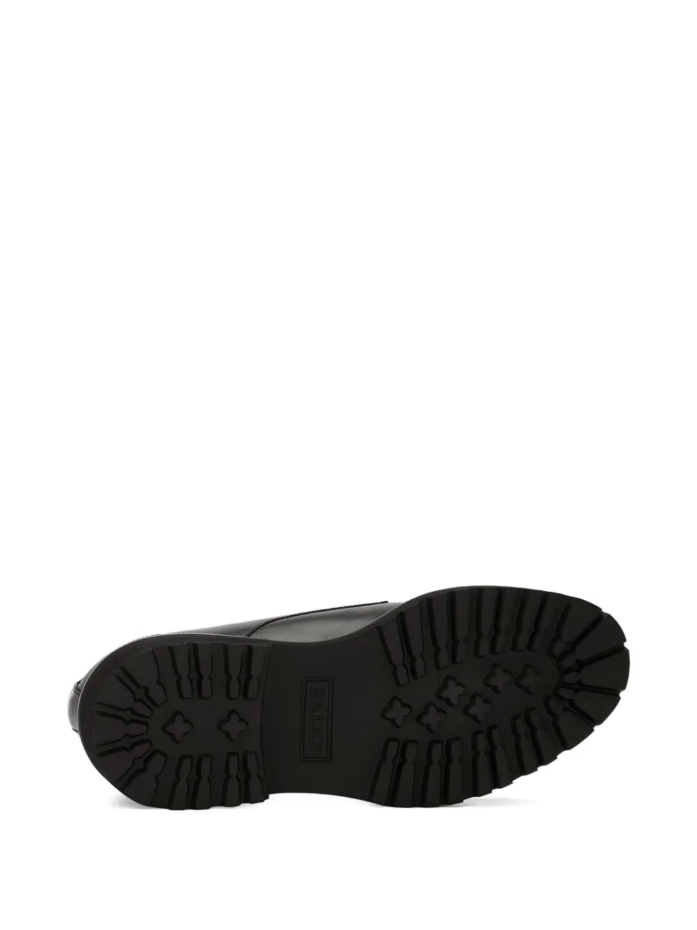 Bally lace-up leather derby shoes Black