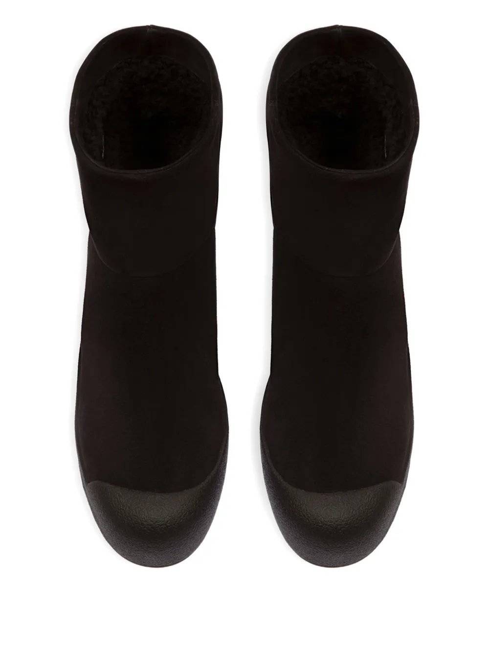 Bally Gstaad suede leather snow boots Black