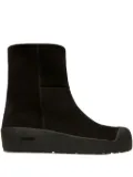 Bally Gstaad suede leather snow boots - Black