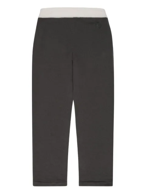 Bally cashmere contrast-waistband trousers
