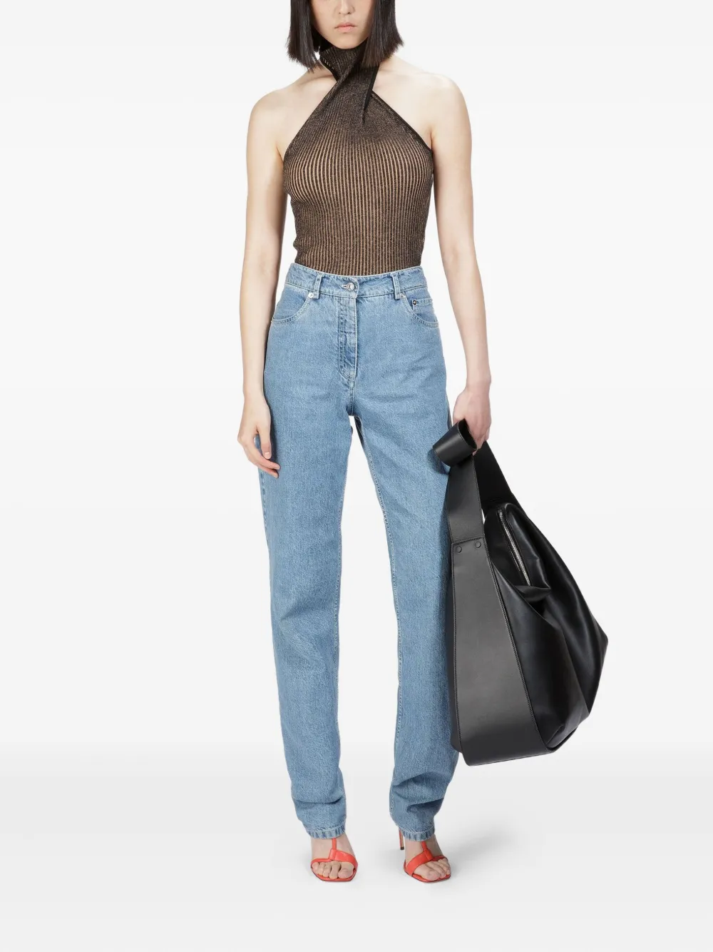 Bally logo-patch jeans | Straight-Leg Jeans | Image 2
