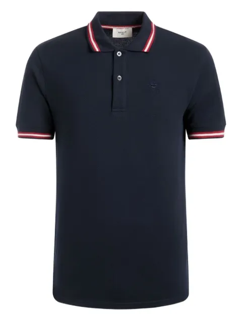 Bally piqué-knit polo shirt