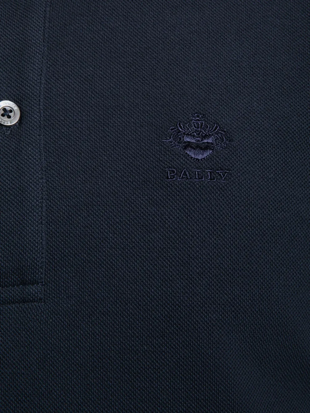 Bally Piqué poloshirt Blauw