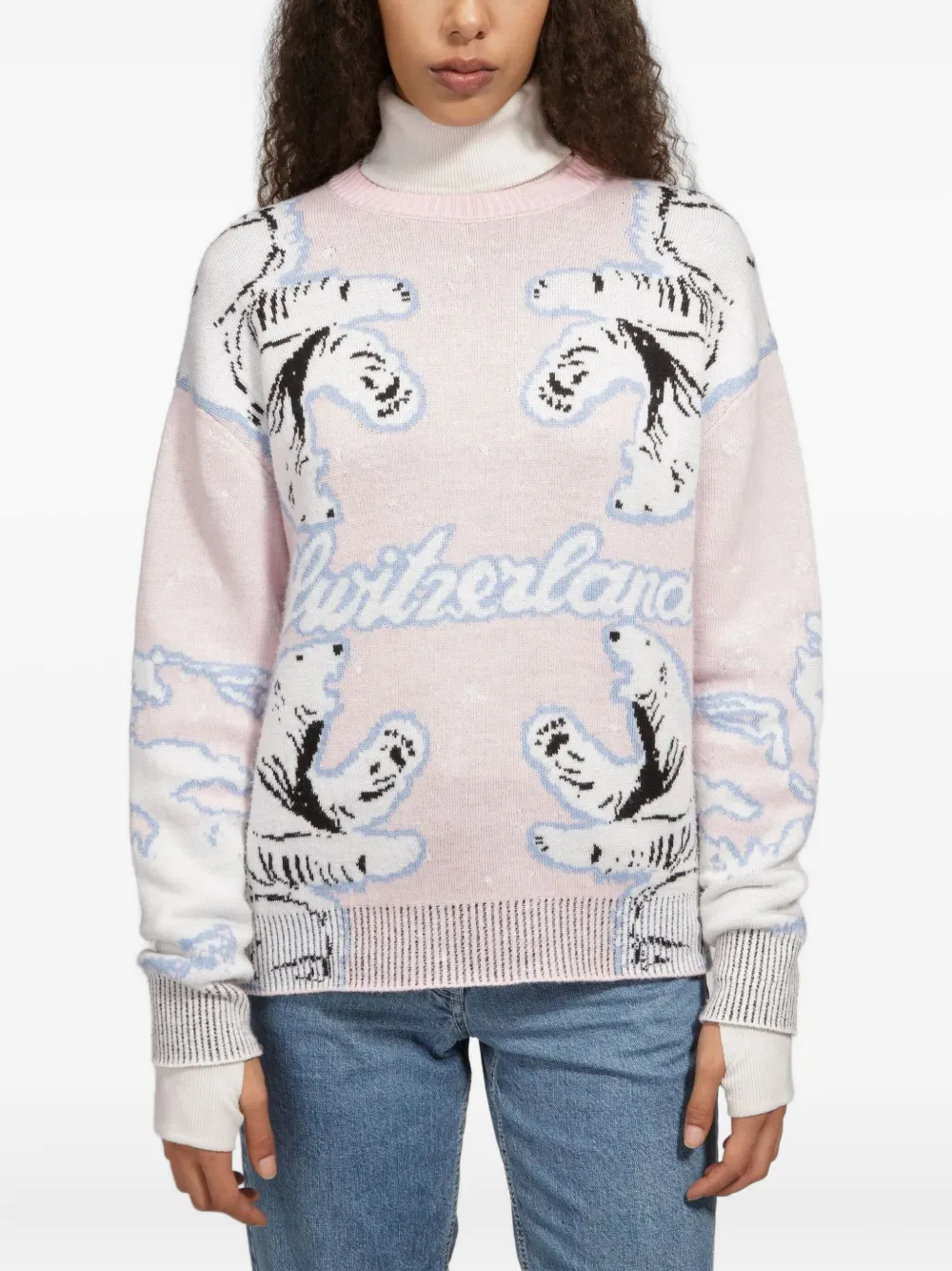 Bally intarsia-knit sweater Veelkleurig