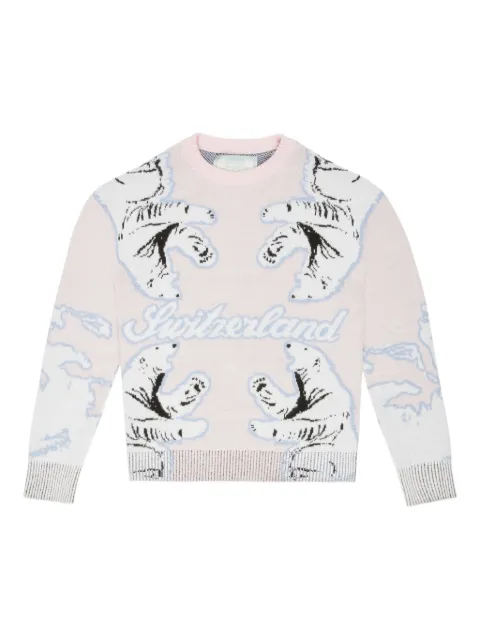 Bally Klassischer Intarsien-Pullover