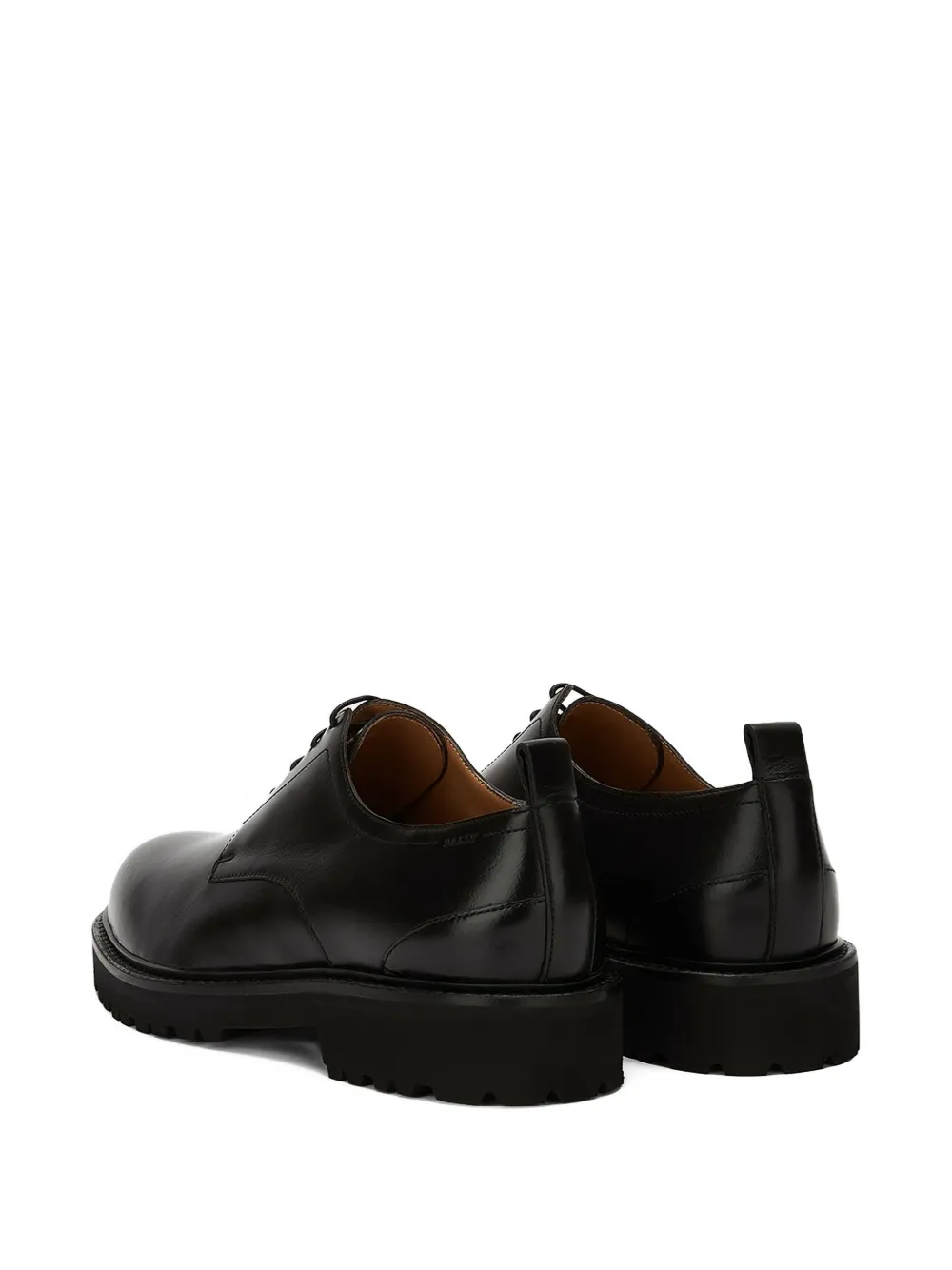 Bally lace-up leather derby shoes Black