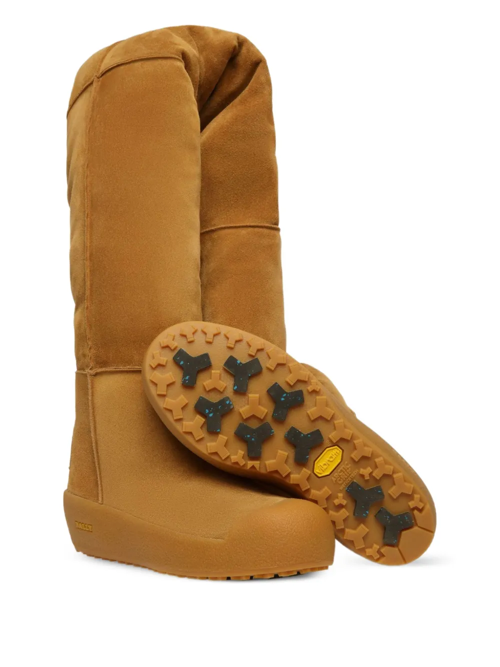 Bally Cortina suède laarzen met vlakken Bruin