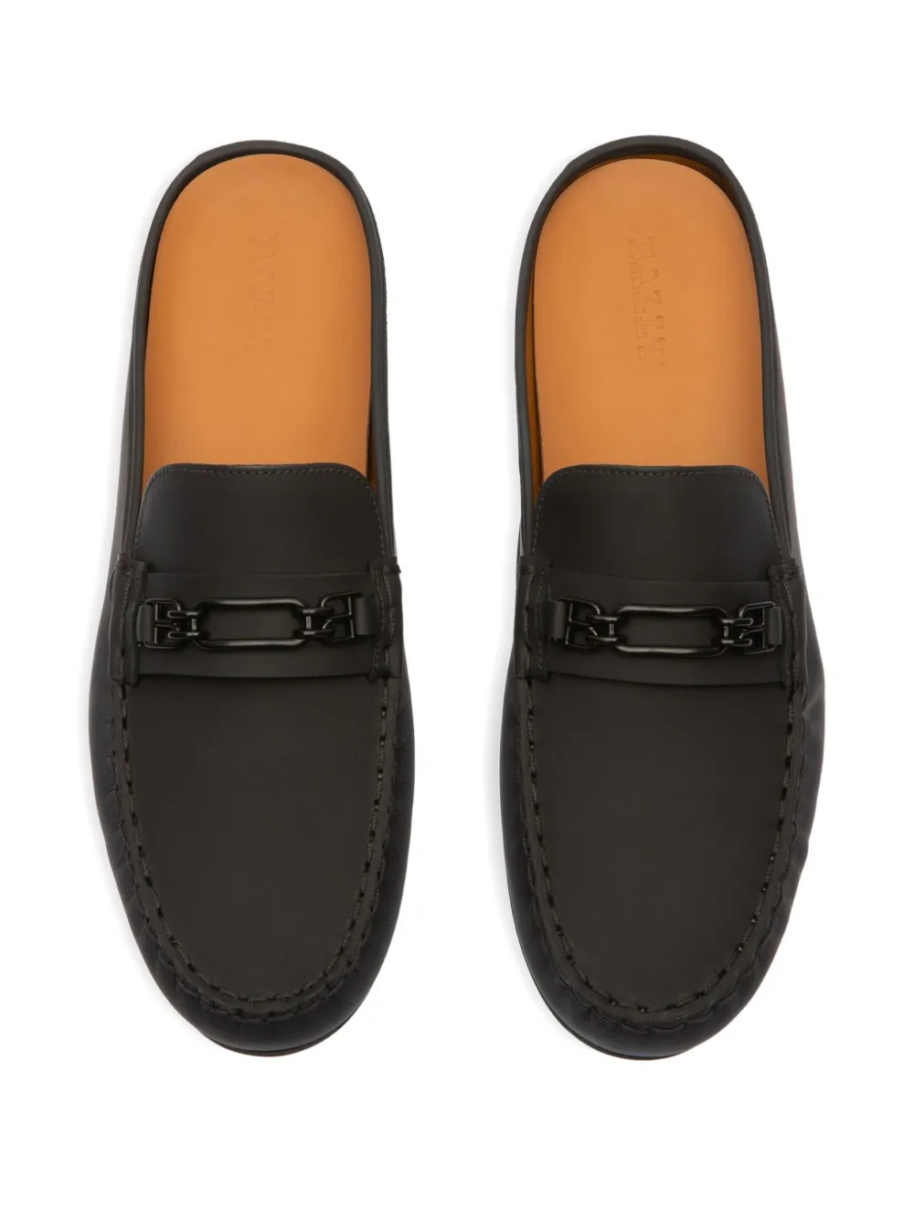Bally Villeneuve slip-on muiltjes Zwart