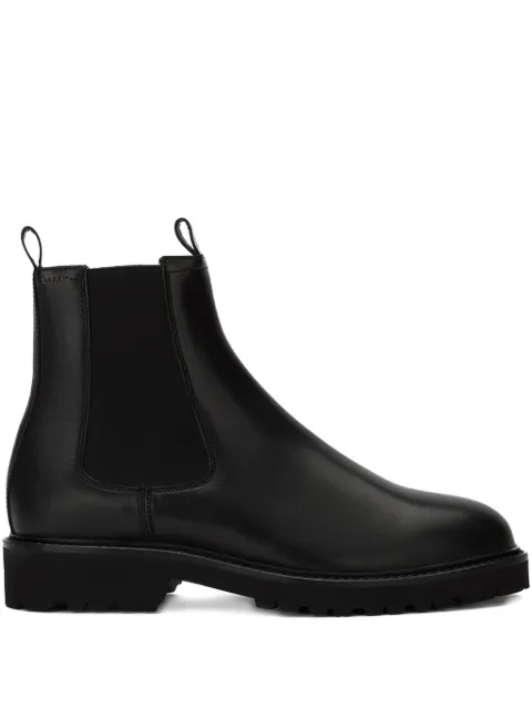 Bally elastic-panel leather boots