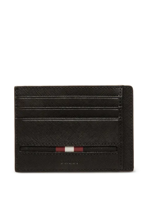 Bally grained leather cardholder