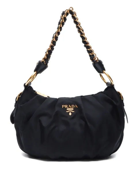 Prada Pre-Owned 2010s pleated shoulder bag