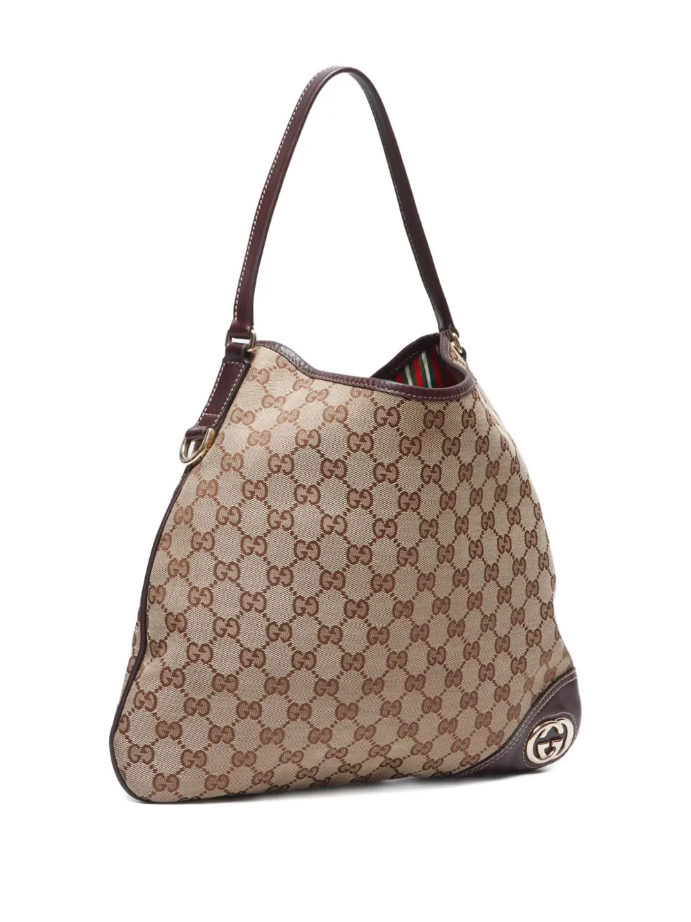 Pre-owned Gucci 2000-2015 Gg Canvas Shoulder Bag