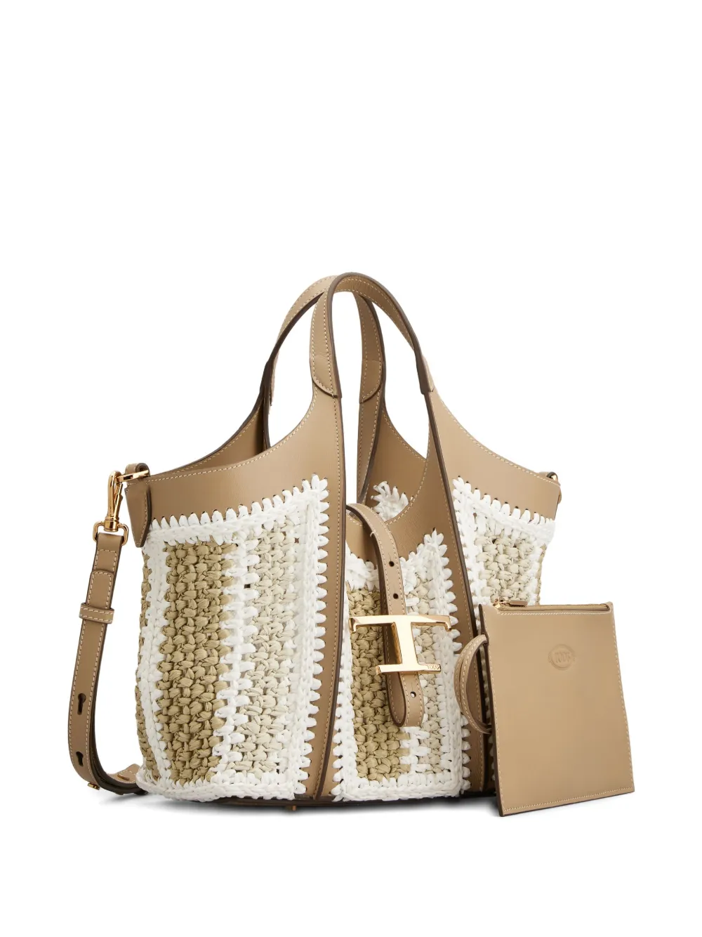 Tod's crochet-detail T-buckle tote bag | Image 2