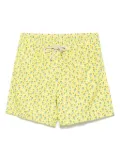 MC2 Saint Barth graphic-print swim shorts - Yellow