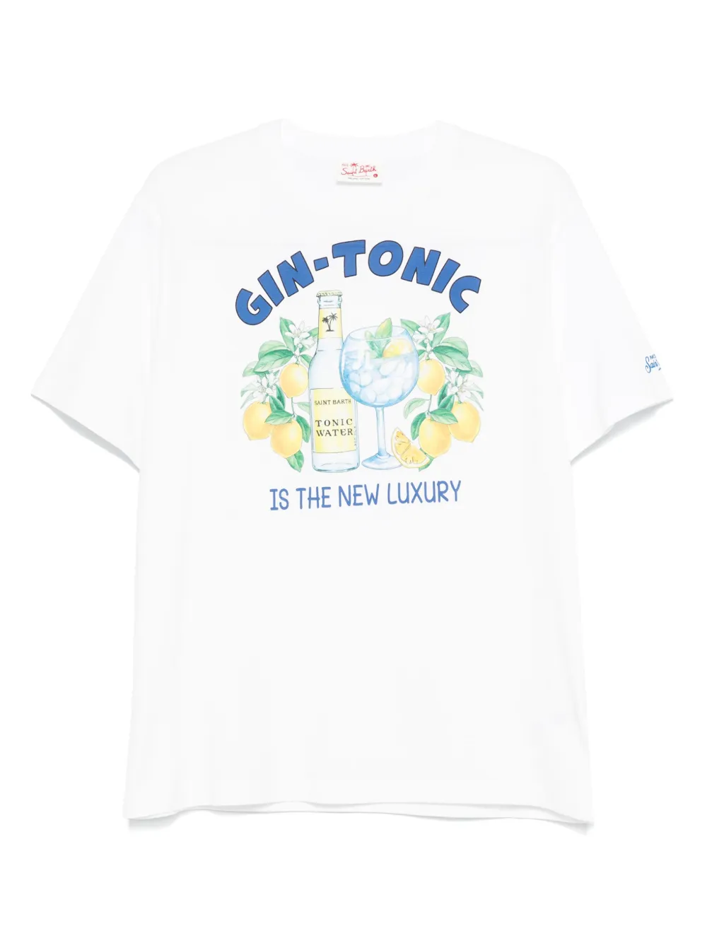 MC2 Saint Barth Gin Tonic T-shirt | White | Image 1