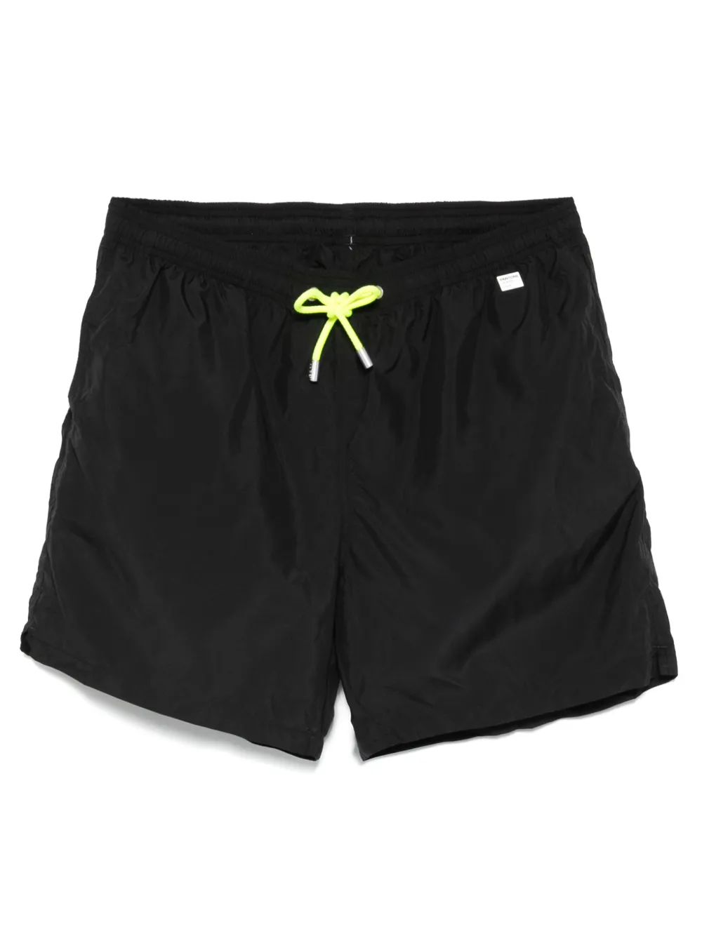 MC2 Saint Barth logo-patch swim shorts Zwart