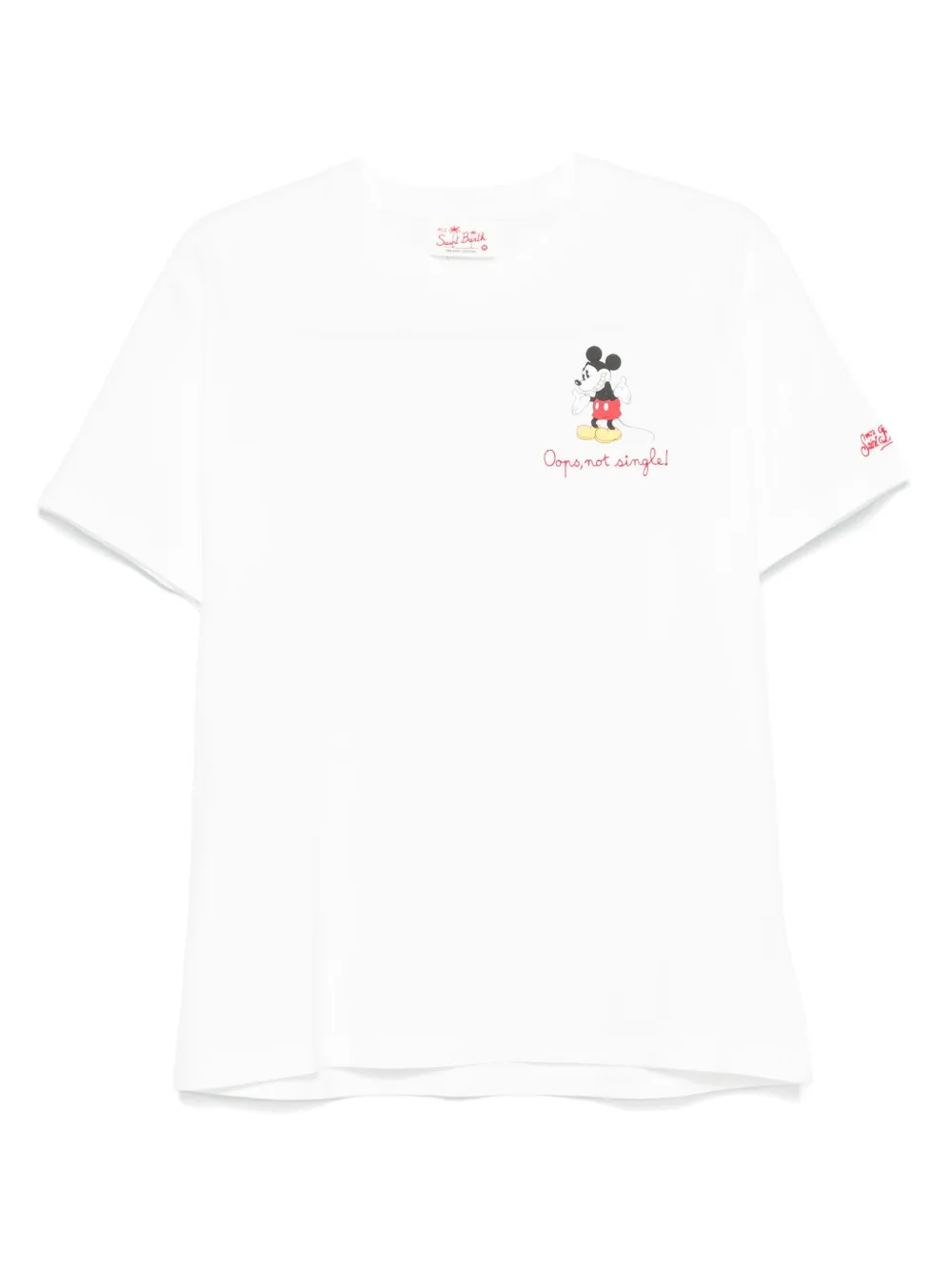 MC2 Saint Barth Not Single cotton T-shirt | White | Image 1