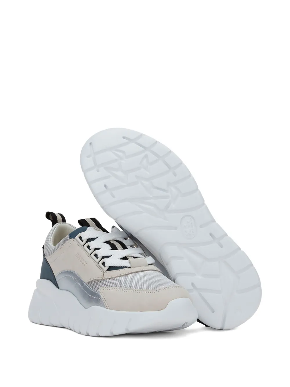 Bally panelled sneakers Neutrals