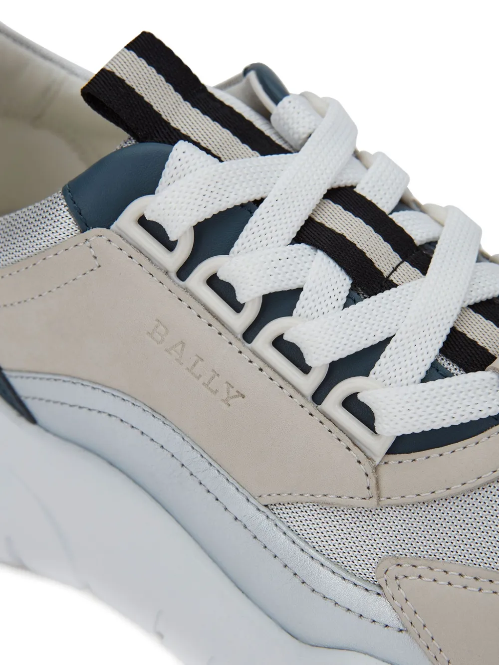 Bally panelled sneakers Neutrals