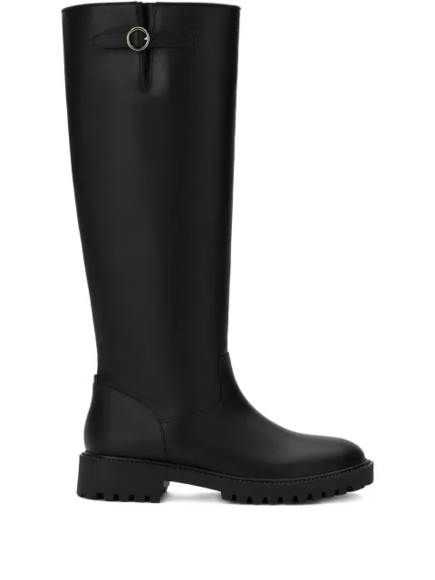 Bally knee-high leather boots