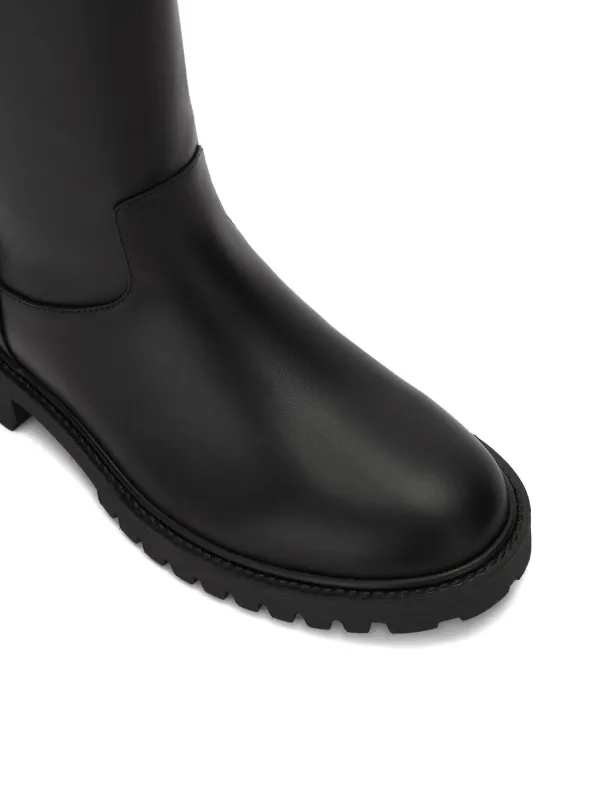 Bally レザー ロングブーツ | ブラック | FARFETCH JP