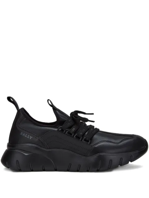 Bally Bikki logo-detail leather sneakers