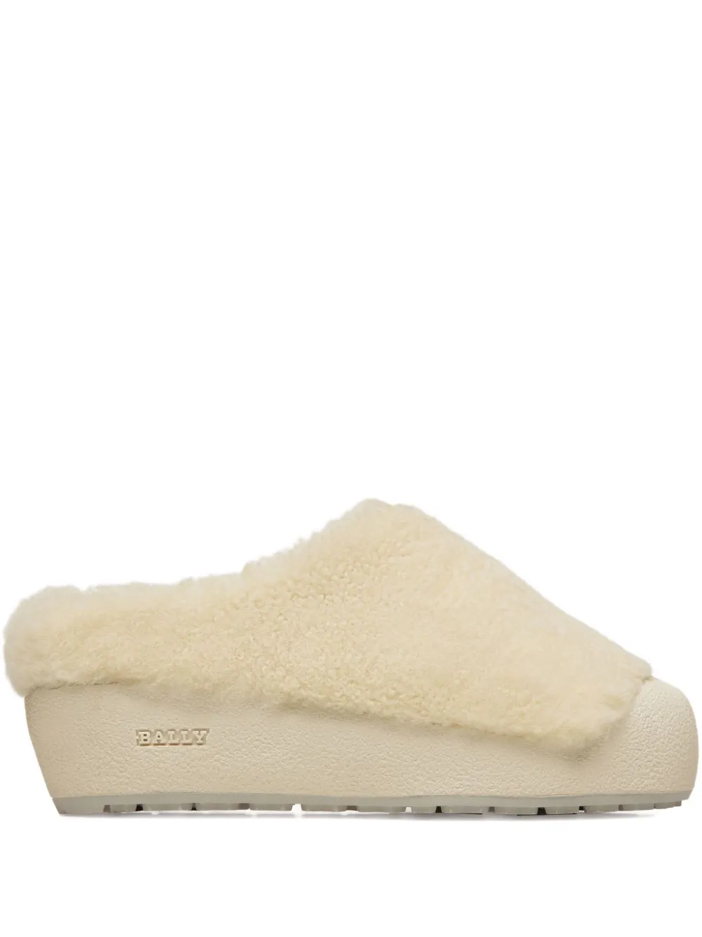 Bally Lammy slippers Wit