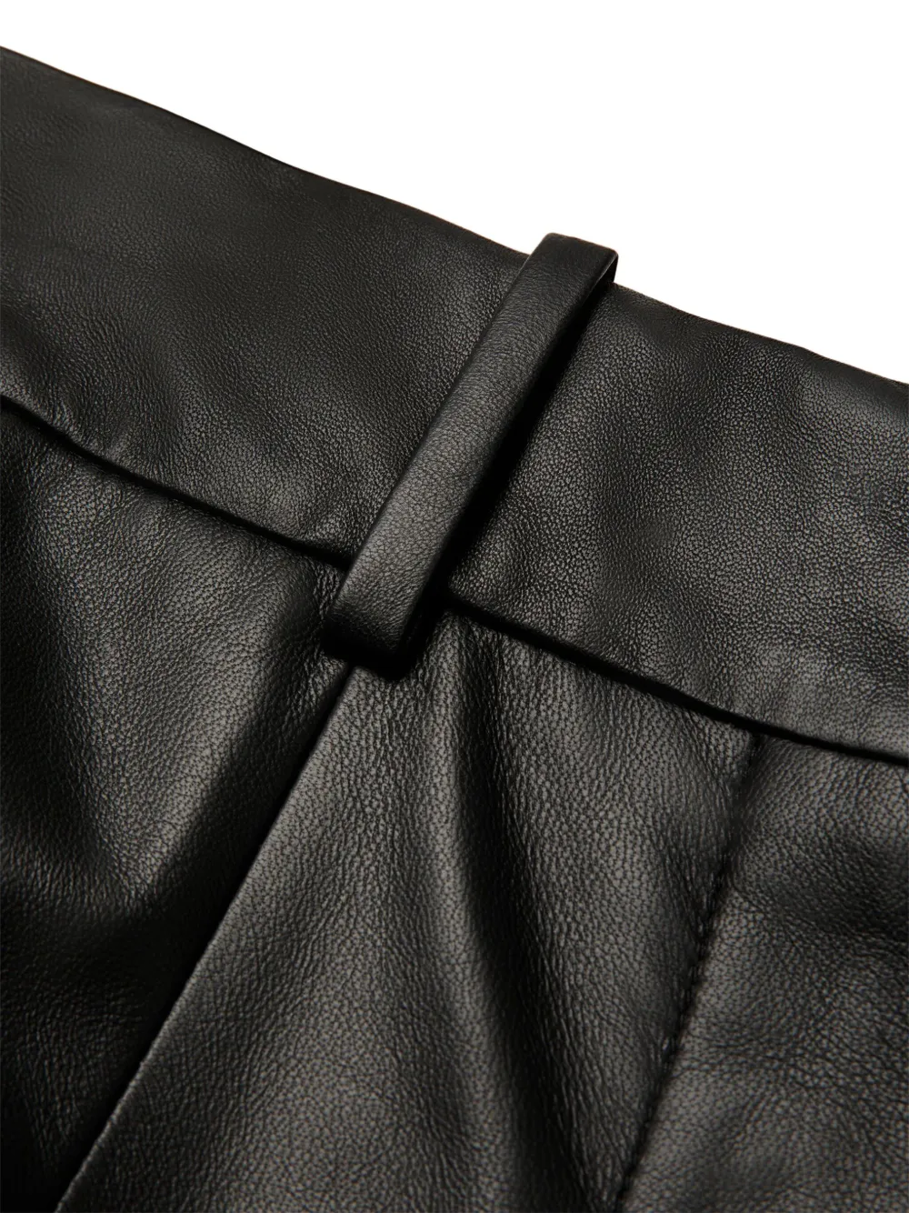 Bally Leren broek - Zwart