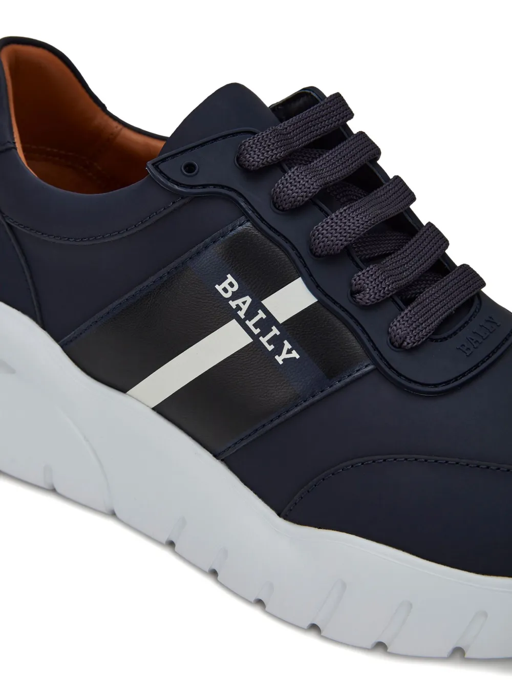 Bally logo-print sneakers Blue